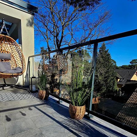 Apartament Grunwaldzka 105 Z Tarasem 5O M Do Plazy โปเบียโรโว ภายนอก รูปภาพ